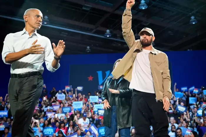 Rapper Eminem hat seinen Favoriten bei den Wahlen in den USA bestimmt