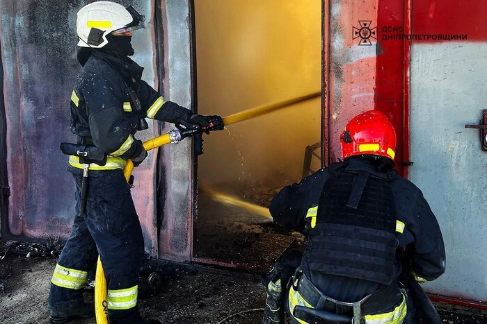 fire in Dnipropetrovsk region, people died