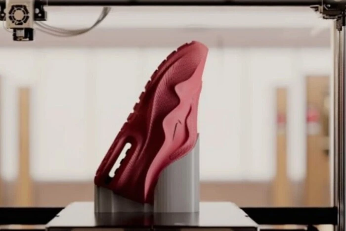 Nike sneakers printed on a 3D printer