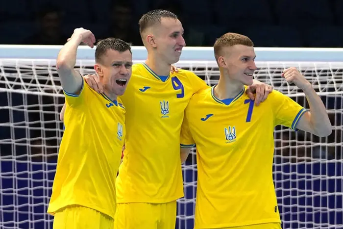 Ukraine's futsal team at Euro-2026