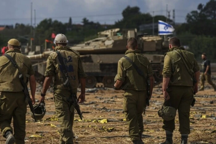 IDF deployed forces in the buffer zone