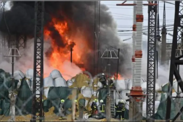 Attack on energy facility in Lviv region