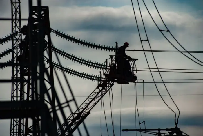 Jalta teilweise ohne Strom