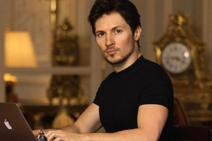 Image of Pavel Durov during interrogation