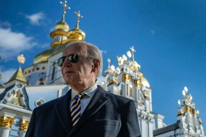 «Das war ich im Zentrum von Kiew, nicht Putin». Joe Biden erinnerte in seiner Abschlussrede an die Ukraine