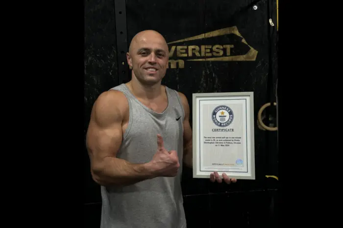 Poltava athlete broke his Guinness record