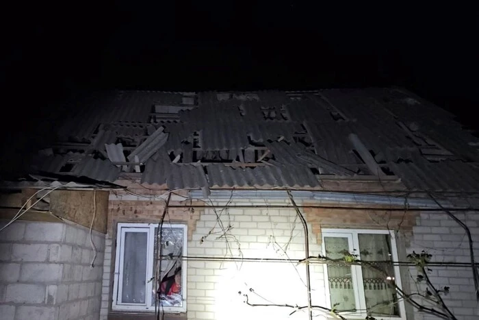 The enterprise and houses were damaged by shelling