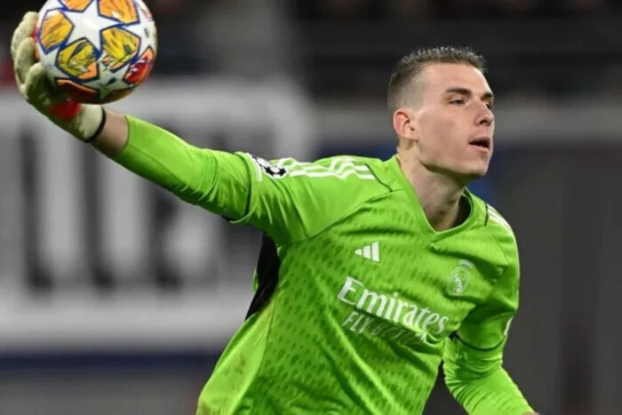 Real Madrid disappointed with Lunin's performance this season