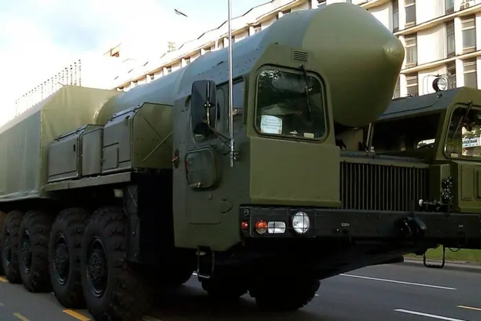 Russian missile Rubezh with a nuclear warhead