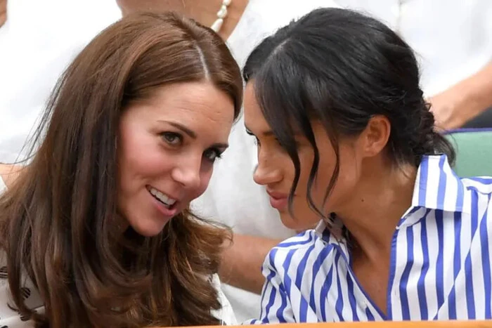 Meghan Markle and Kate Middleton