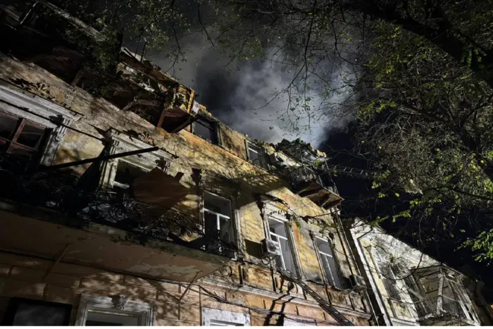 Attack in Odesa: destruction and casualties