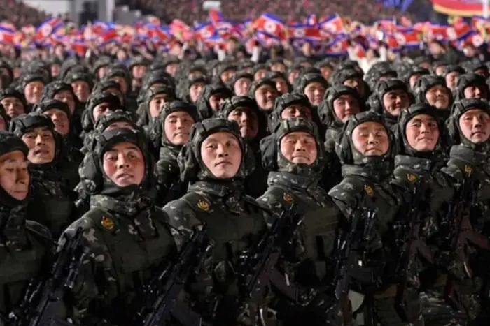 North Korean soldiers ready to die in war