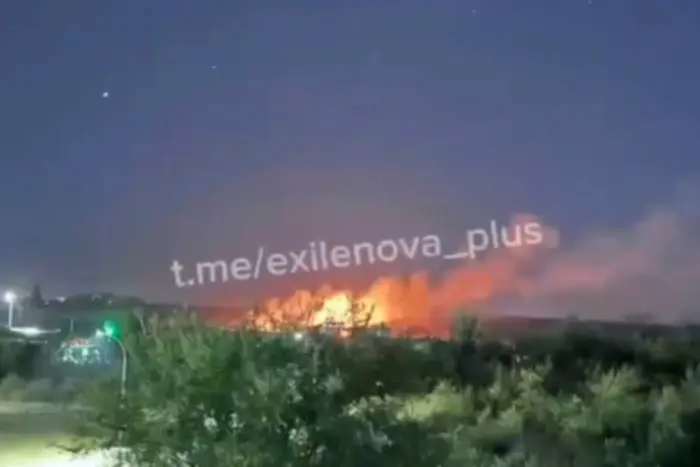 Rostov region: fire after UAV attack