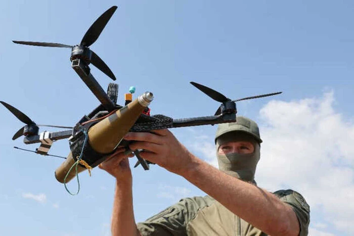 Drone pilots training at Zaporizhzhia NPP