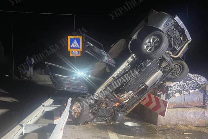 Złamał kości i odniósł obrażenia: Sługa ludu Kopytin w wypadku na autostradzie Kijów-Odessa (zdjęcia)