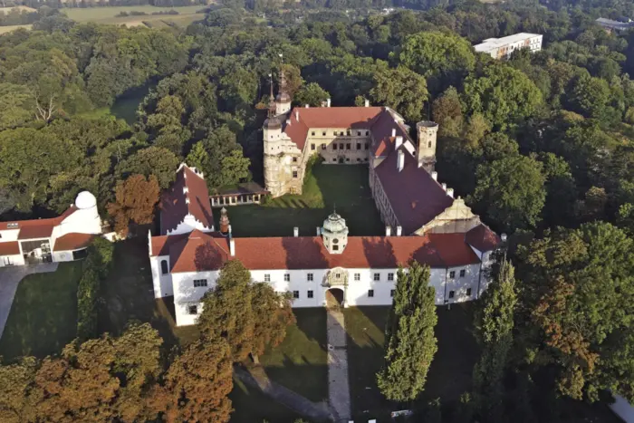 The headquarters in Europe. The mayor of the city offers Musk to buy a castle