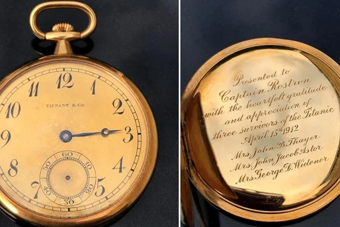 The captain's watch from the Titanic is up for sale