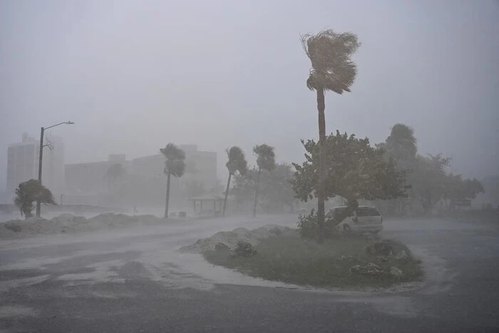 Hurrikan 'Milton' live. Übertragung aus Florida