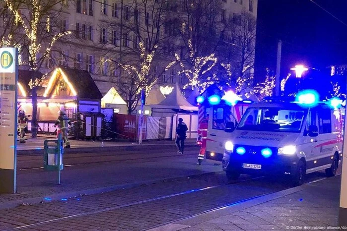 Car drove into a crowd in Germany