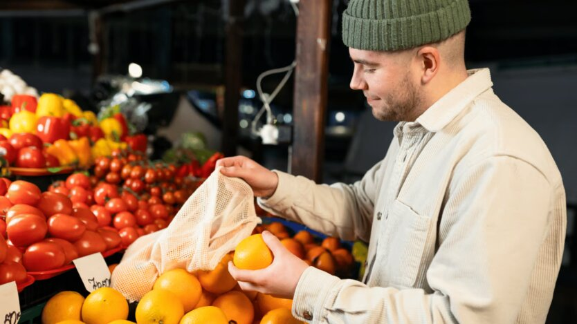 Citrus fruits before the New Year holidays