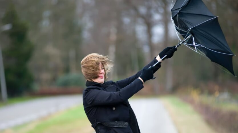 Snow, rain, strong winds over Ukraine