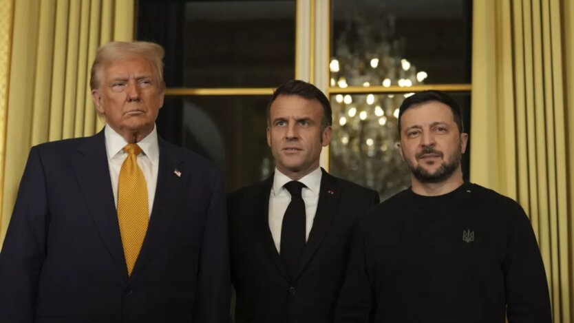 Reuters hat erfahren, wie Trump sich bei dem Treffen mit Selenskyj in Paris verhielt