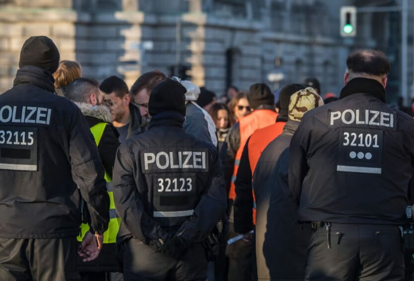 Image of a refugee shelter in Germany