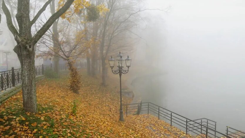 Starke Nebel werden die Ukraine bedecken: Die Meteorologin Didenko erklärte, wo Frost und Regen erwartet werden