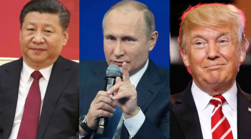 Trump, Putin, Xi, troubles, threat, media