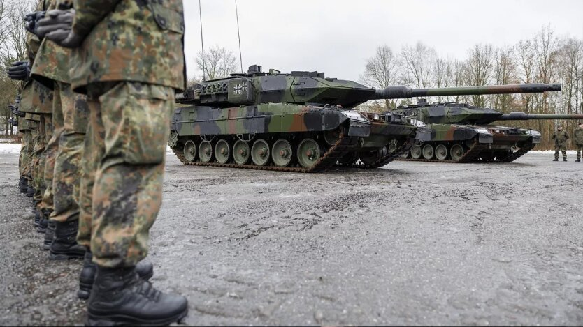 Peacekeepers in blue berets Germany