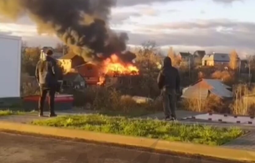 Drohnen griffen nachts das Moskauer Umland an: Video der Folgen veröffentlicht