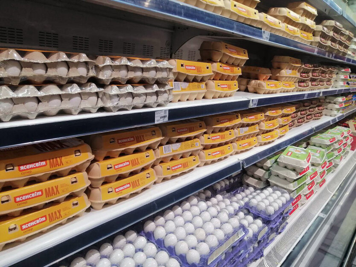 Rising prices for eggs and oil