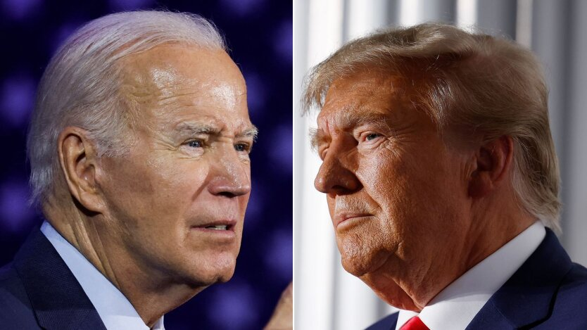 Stracił autorytet: Biden znalazł się w cieniu Trumpa - media