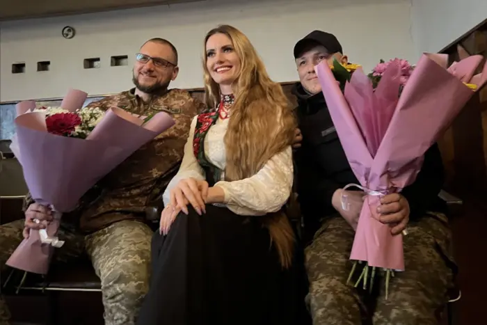 Ukrainian artists in Kursk (photo)