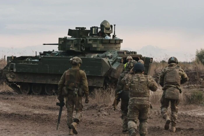 Military personnel during demobilization