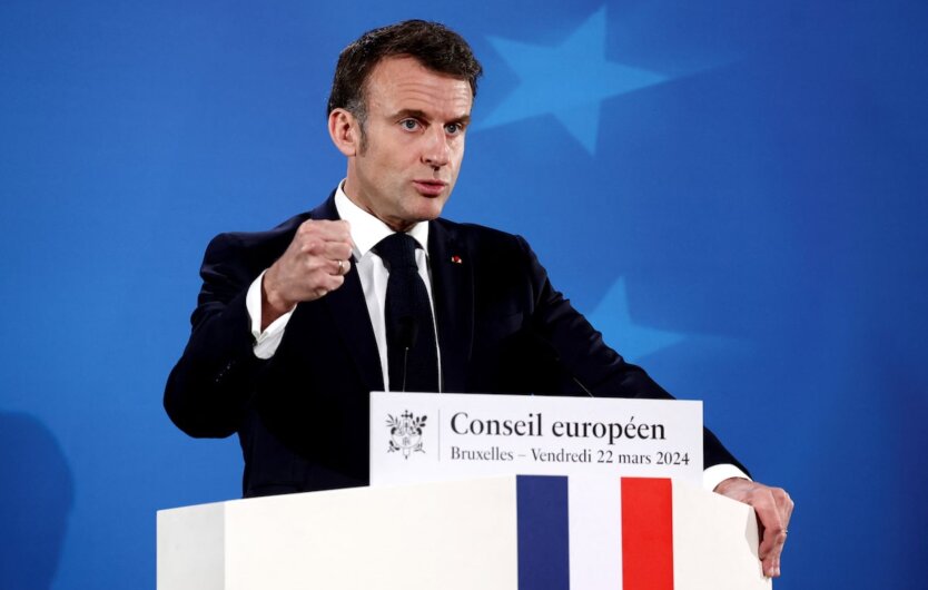 Macron: Ohne Unterstützung der Ukraine kann Frieden in Europa nicht garantiert werden