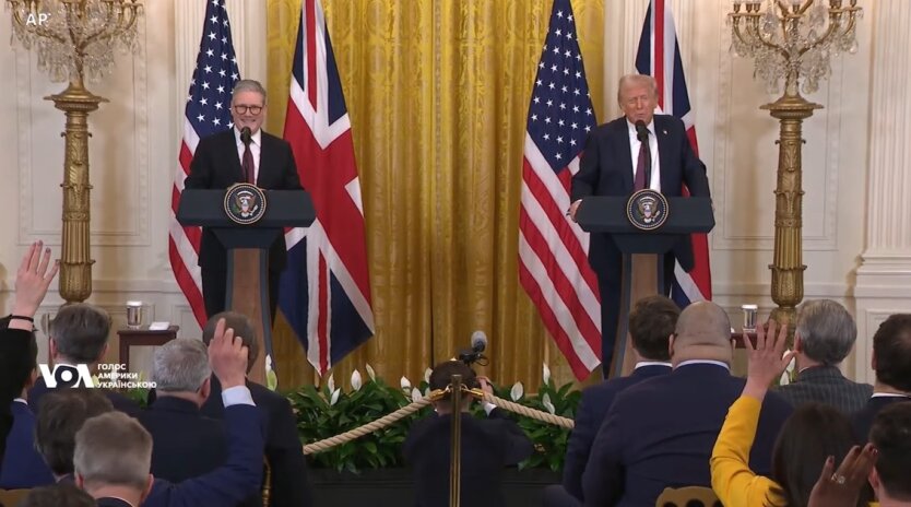 Trump and Starmer discuss the situation in Ukraine