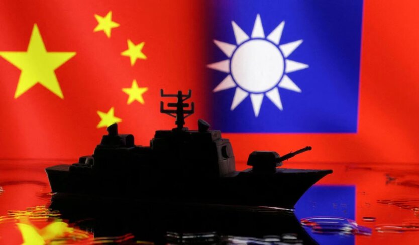 China conducts military exercises near Taiwan