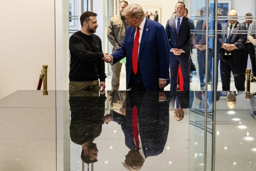 Das Weiße Haus kommentierte das Treffen zwischen Selenskyj und Trump vor der Beerdigung von Franziskus