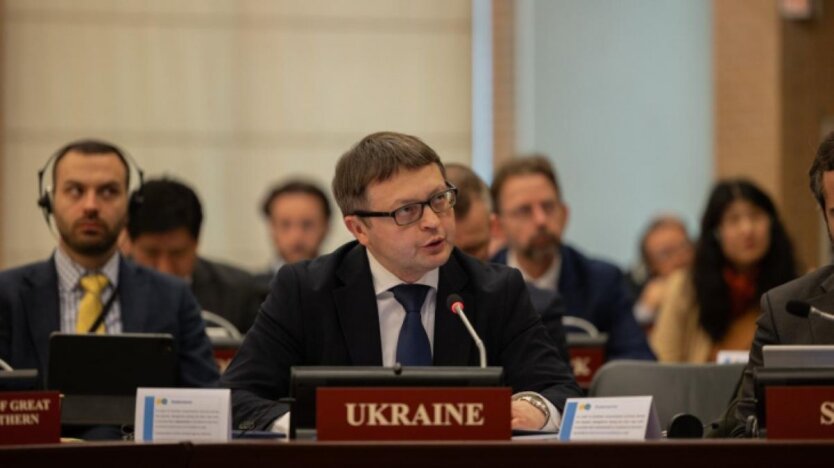 Photo of the OPCW meeting with Ukraine and Russia