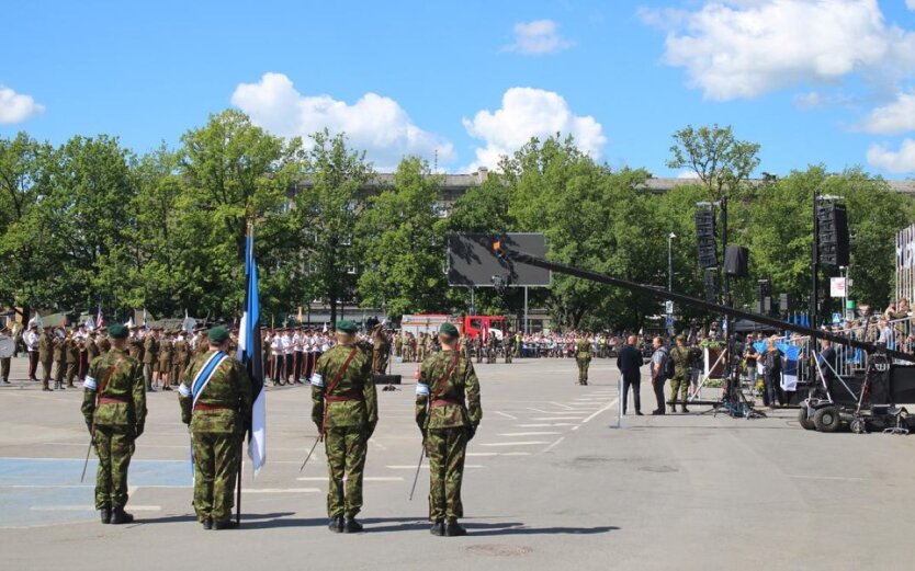military base near the border with Russia