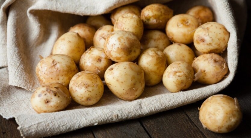 The difference in potato prices