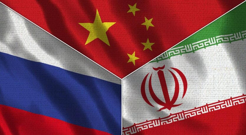 Iran, Russia, China - joint military exercises